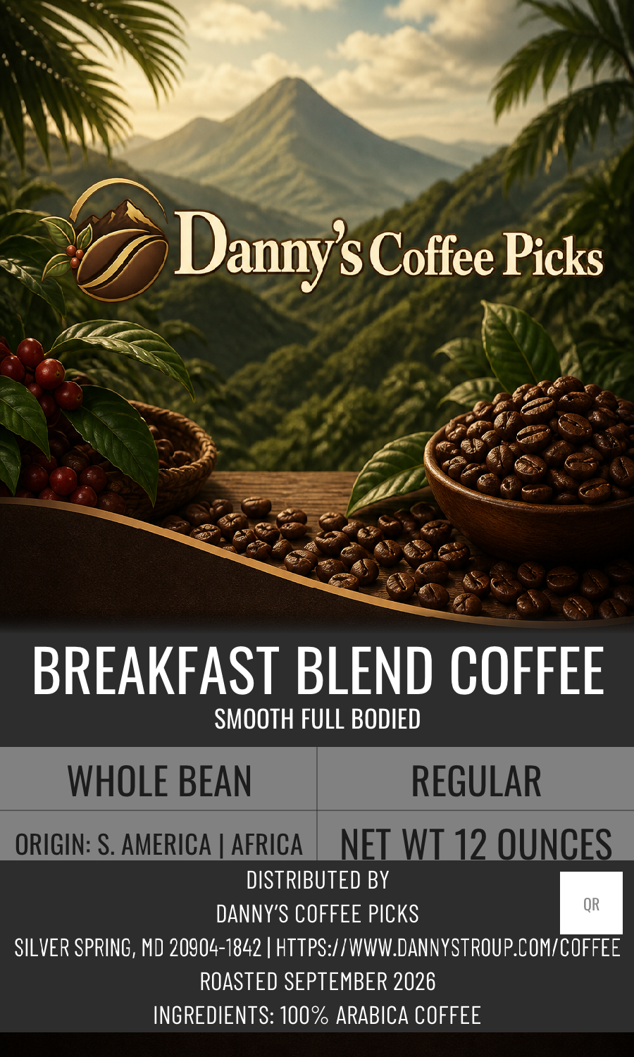 Breakfast Blend Coffee