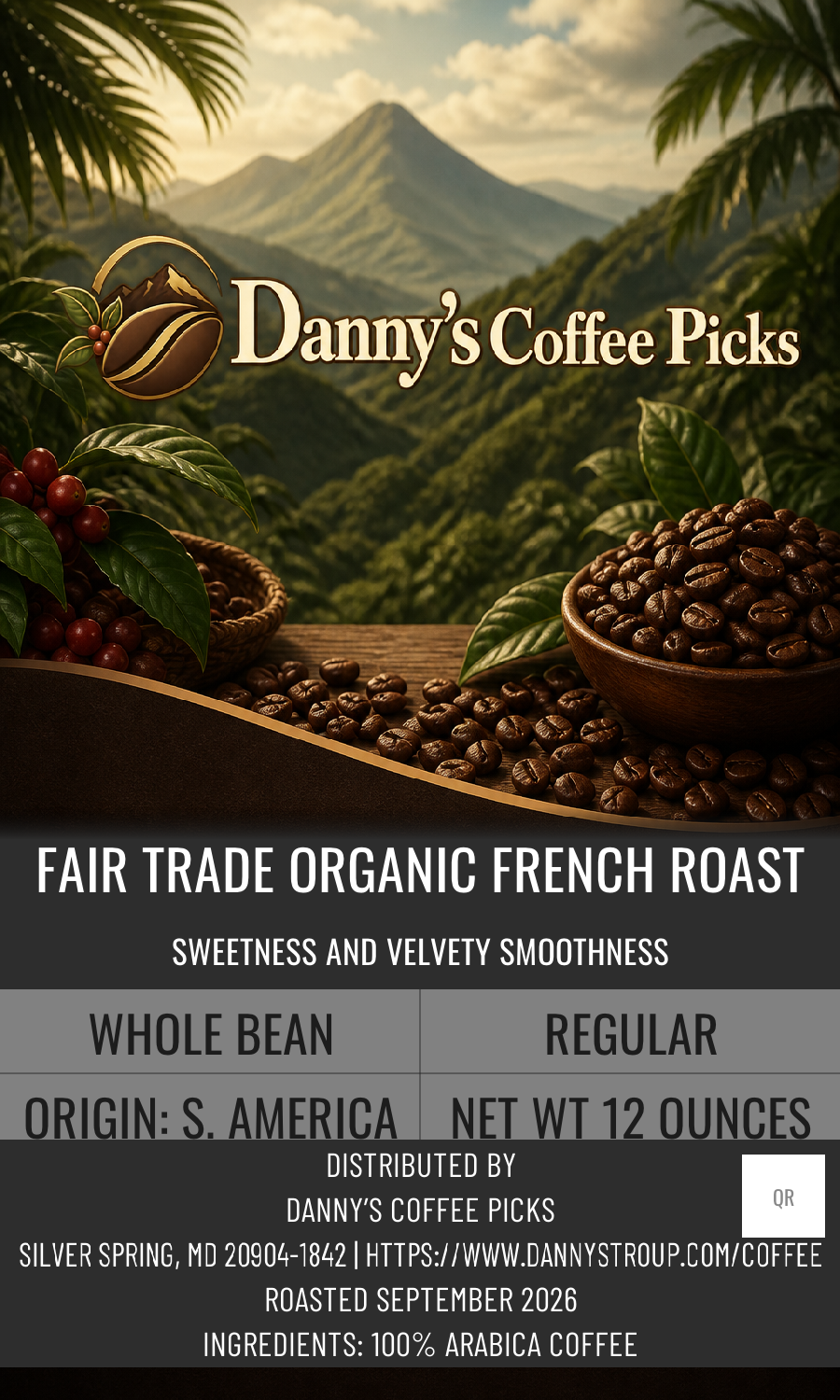 Fair Trade Organic French Roast
