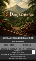 Fair Trade Organic Italian Roast